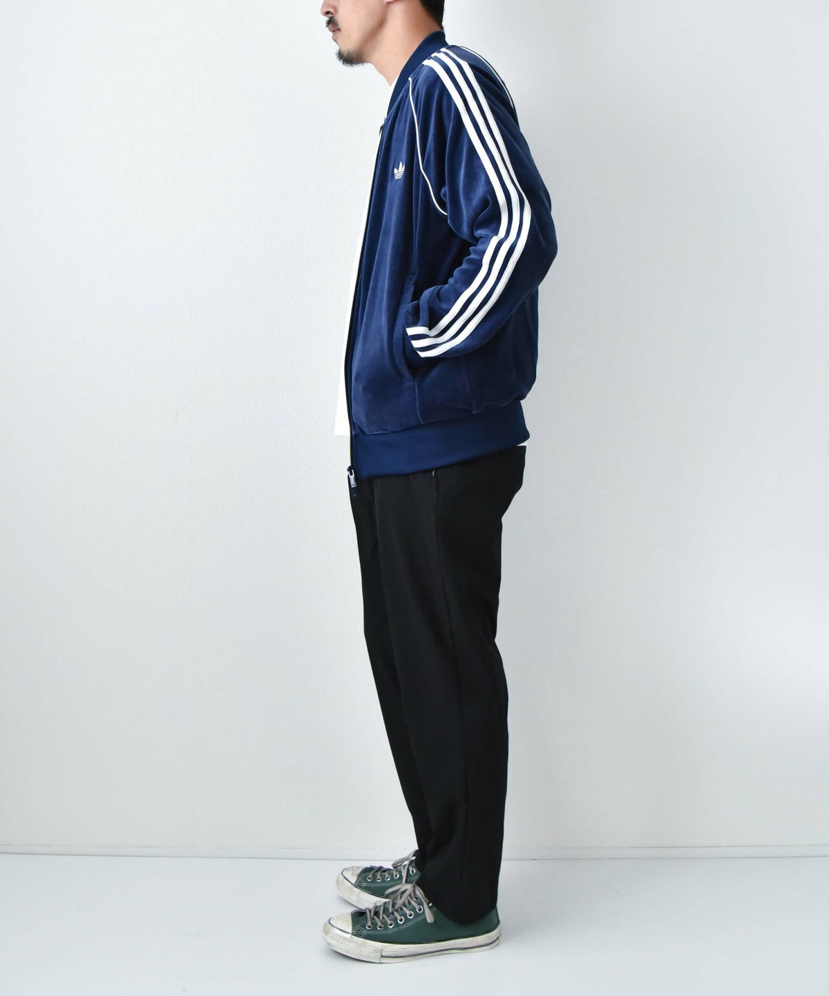adidas｜ベロア トラックトップ [[QD668]][D]