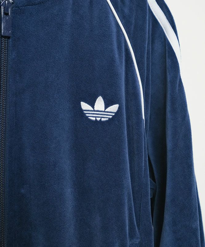 adidas｜ベロア トラックトップ [[QD668]][D]