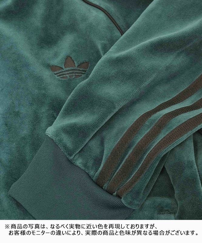 adidas｜ベロア トラックトップ [[QD668]][D]