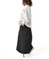 TAION｜MILITARY ZIP GUSSET DOWN SKIRT [[TAION-W150SKGZML-1]][D]