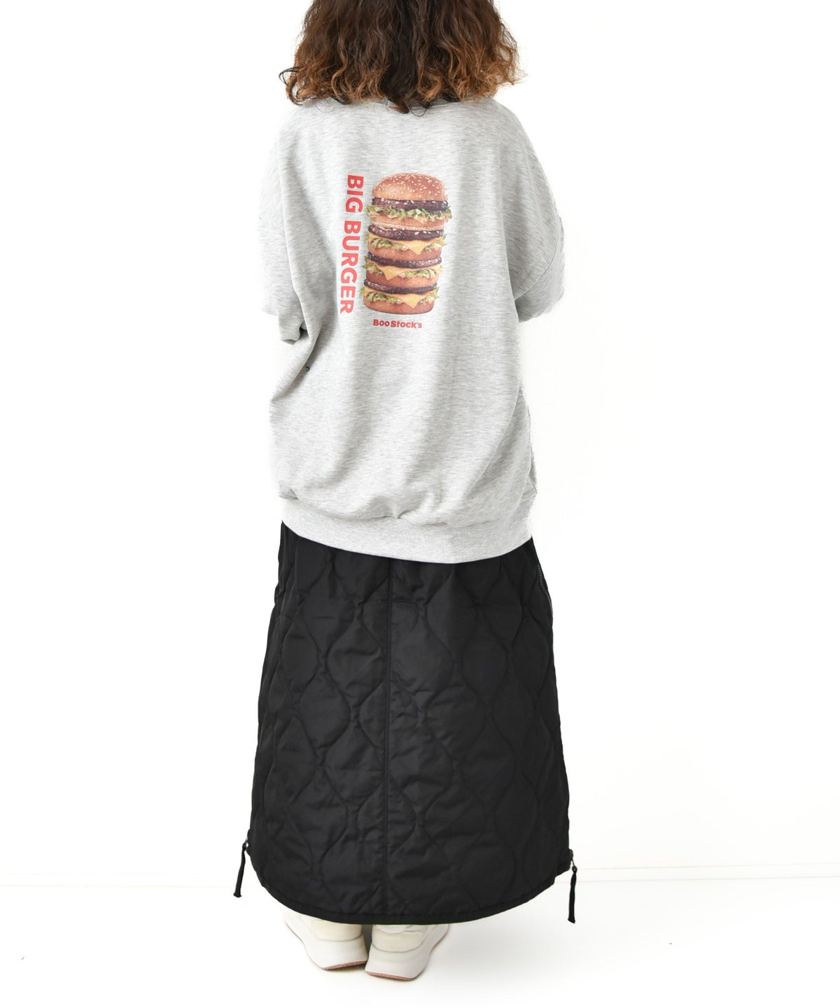 TAION｜MILITARY ZIP GUSSET DOWN SKIRT [[TAION-W150SKGZML-1]][D]