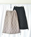TAION｜MILITARY ZIP GUSSET DOWN SKIRT [[TAION-W150SKGZML-1]][D]
