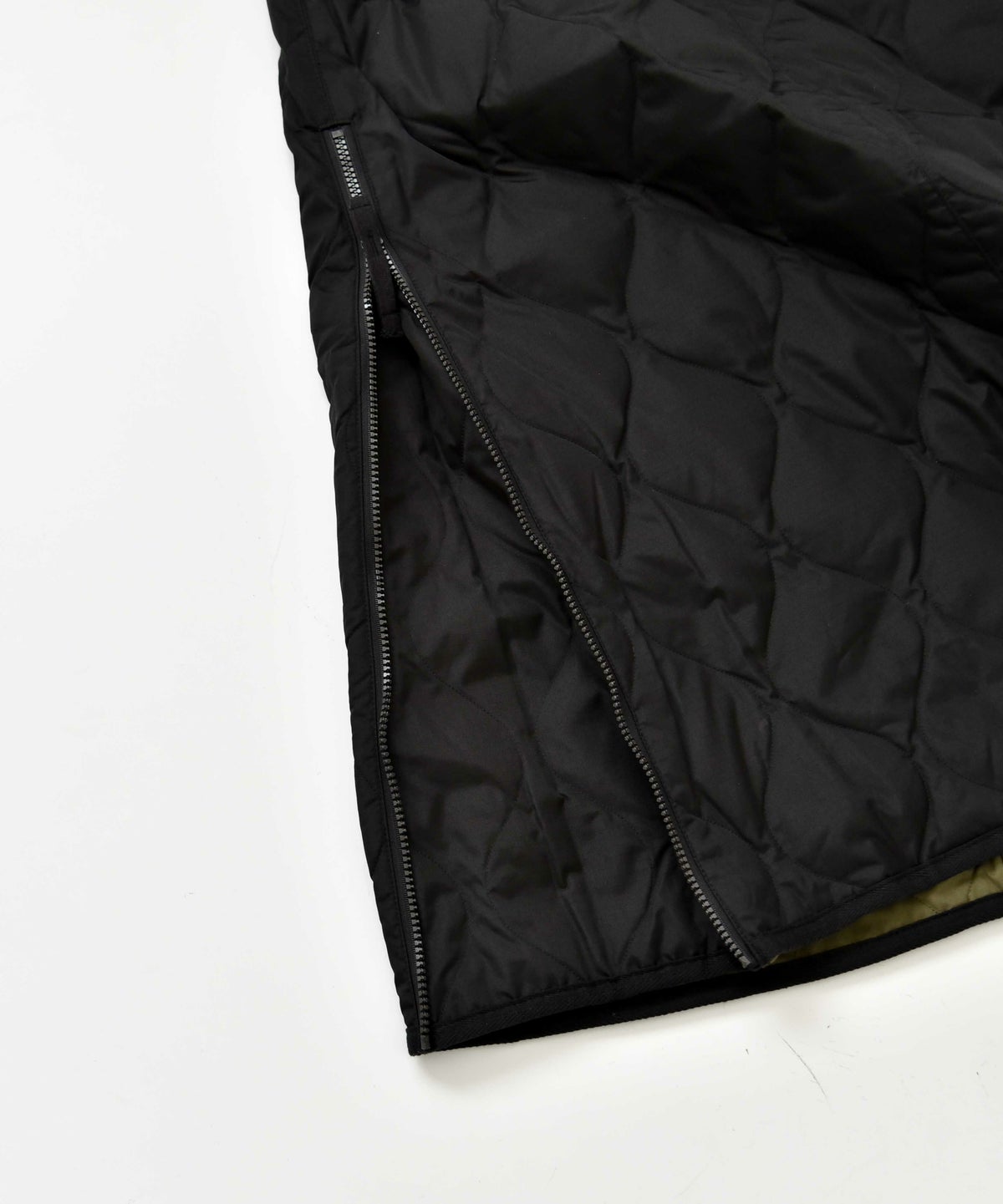 TAION｜MILITARY ZIP GUSSET DOWN SKIRT [[TAION-W150SKGZML-1]][D]