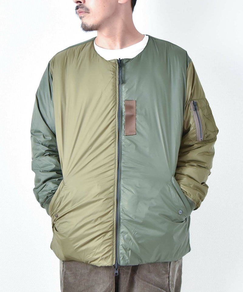 TAION｜REVERSIBLE MA-1 TYPE INNER DOWN JACKET [[TAION-JK02JS]][D]
