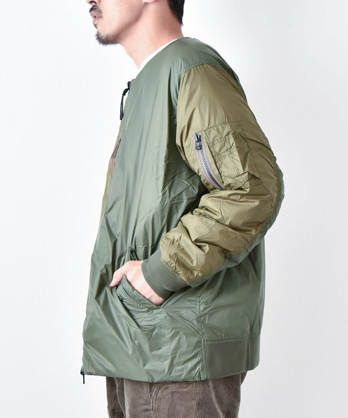 TAION｜REVERSIBLE MA-1 TYPE INNER DOWN JACKET [[TAION-JK02JS]][D]