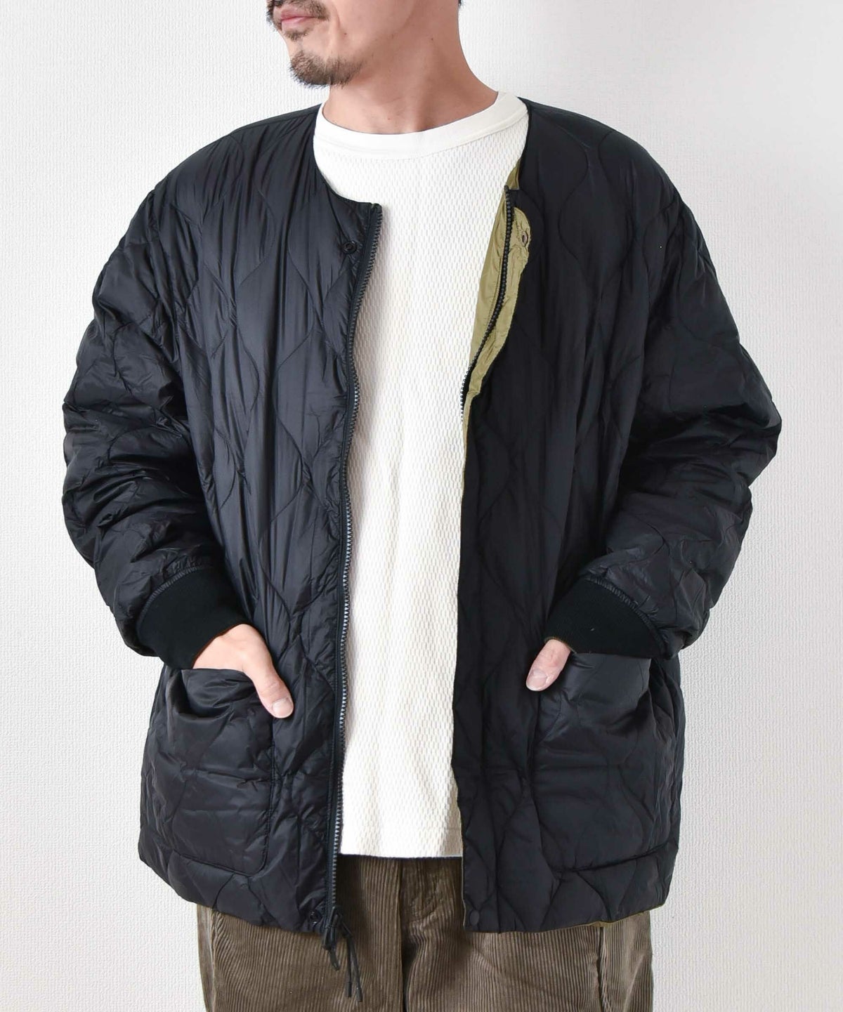 TAION｜REVERSIBLE MA-1 TYPE INNER DOWN JACKET [[TAION-JK02JS]][D]