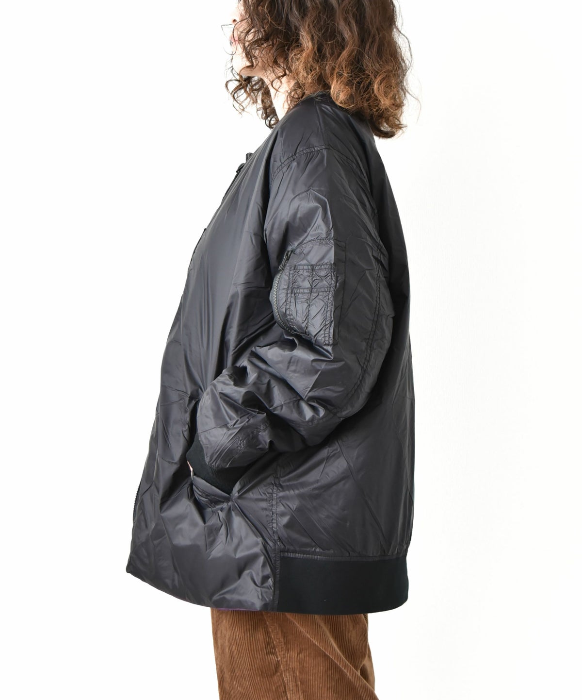 TAION｜REVERSIBLE MA-1 TYPE INNER DOWN JACKET [[TAION-JK02JS]][D]