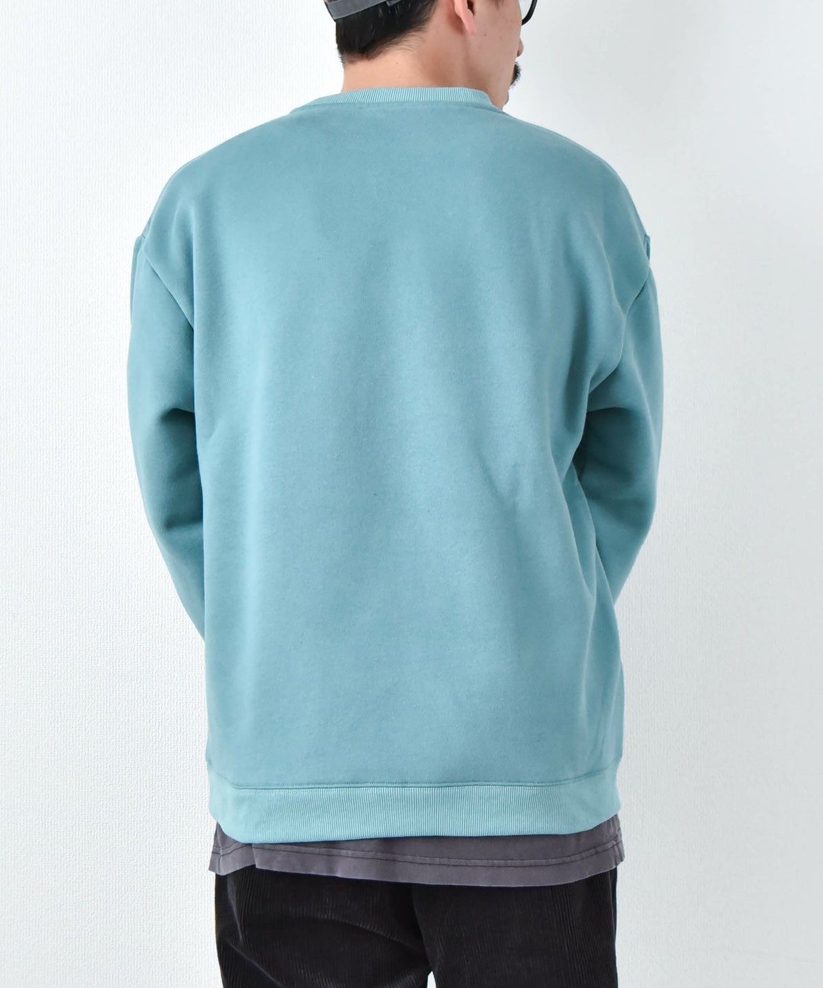 duckster｜バスケット名場面　刺繍クルーネックスウェットスウェット [[940203]][D]