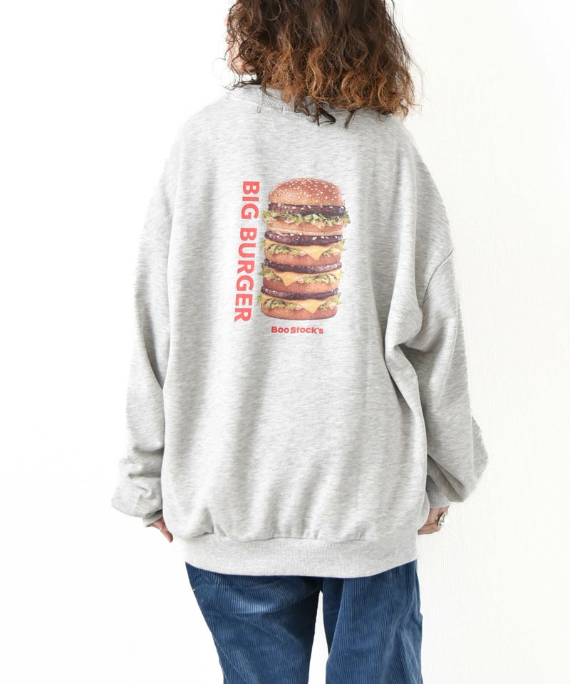 day standard｜BIGBURGER トレーナー [[ds-1015702F]][D]