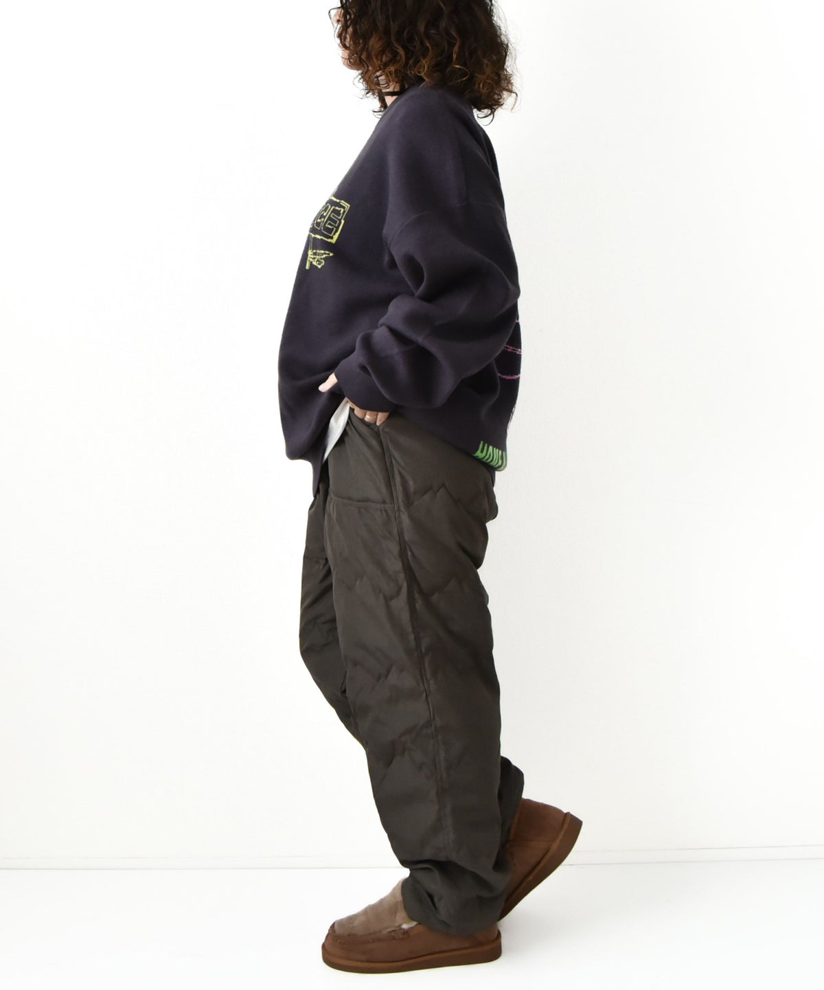 ジムマスター｜リバーシブルマウンテンキルトパンツ [[G633744]][D]