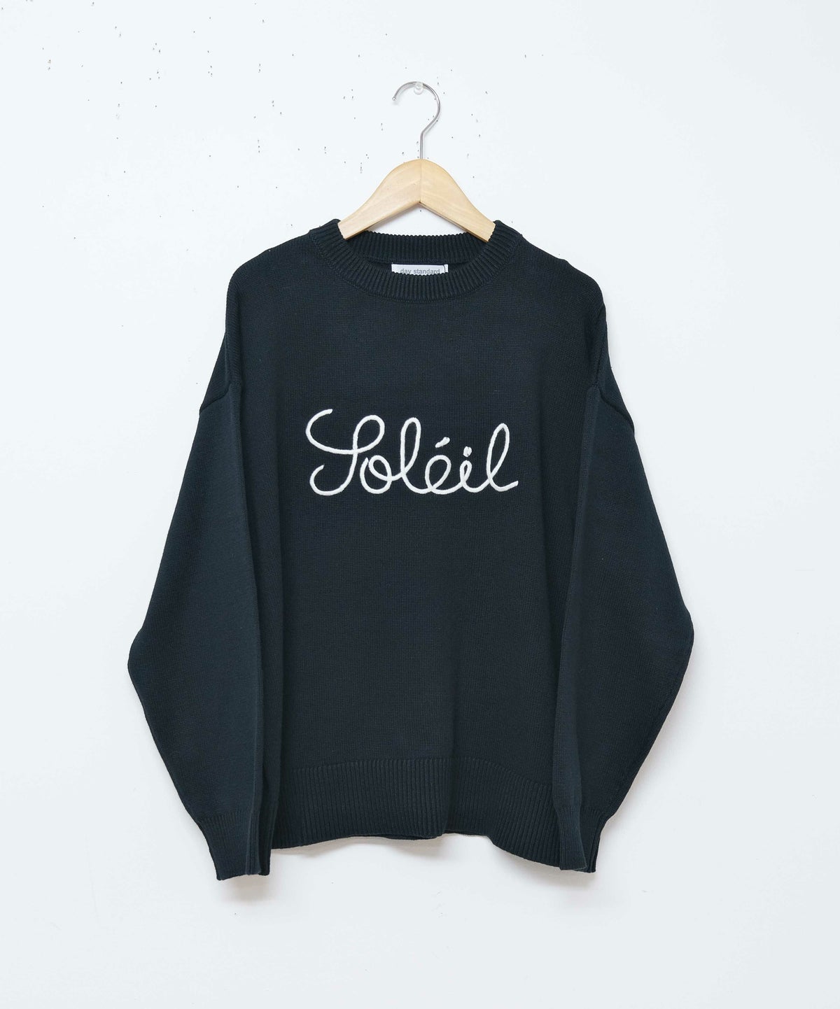 day standard｜刺繍ロゴニット [[853006]][D]