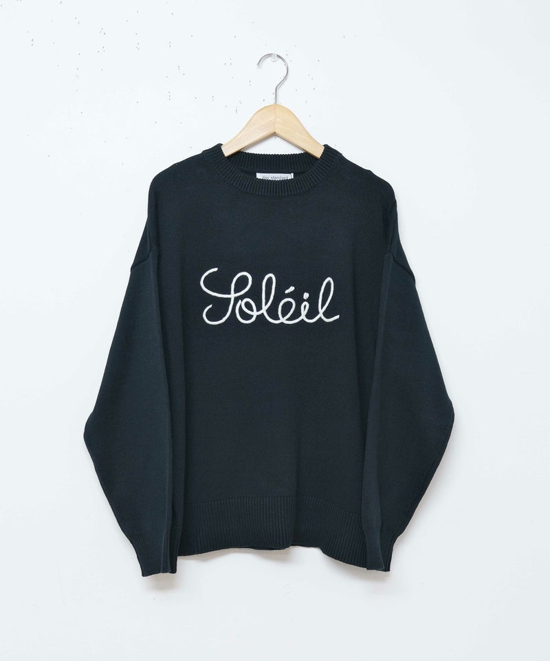 day standard｜刺繍ロゴニット [[853006]][D]