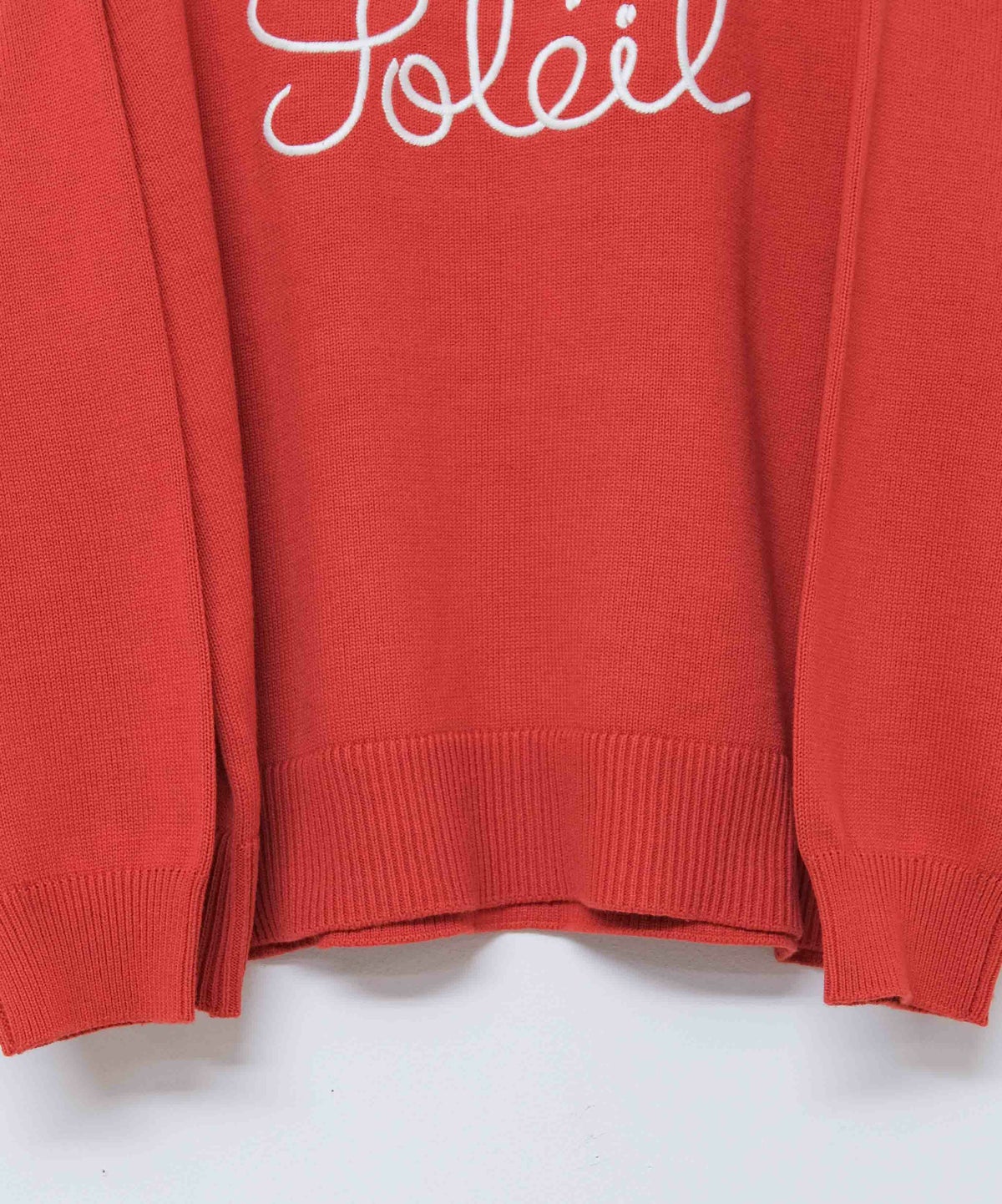 day standard｜刺繍ロゴニット [[853006]][D]