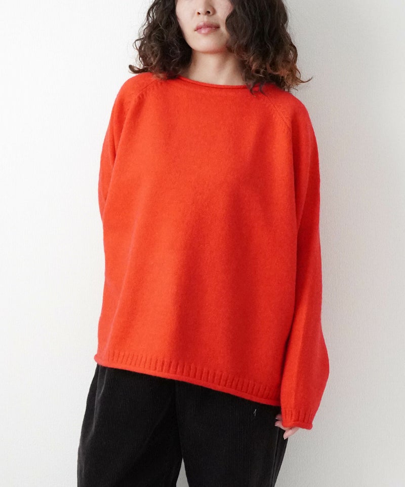 day standard｜ボートネックラグランニット [[10-01-57547]][D]