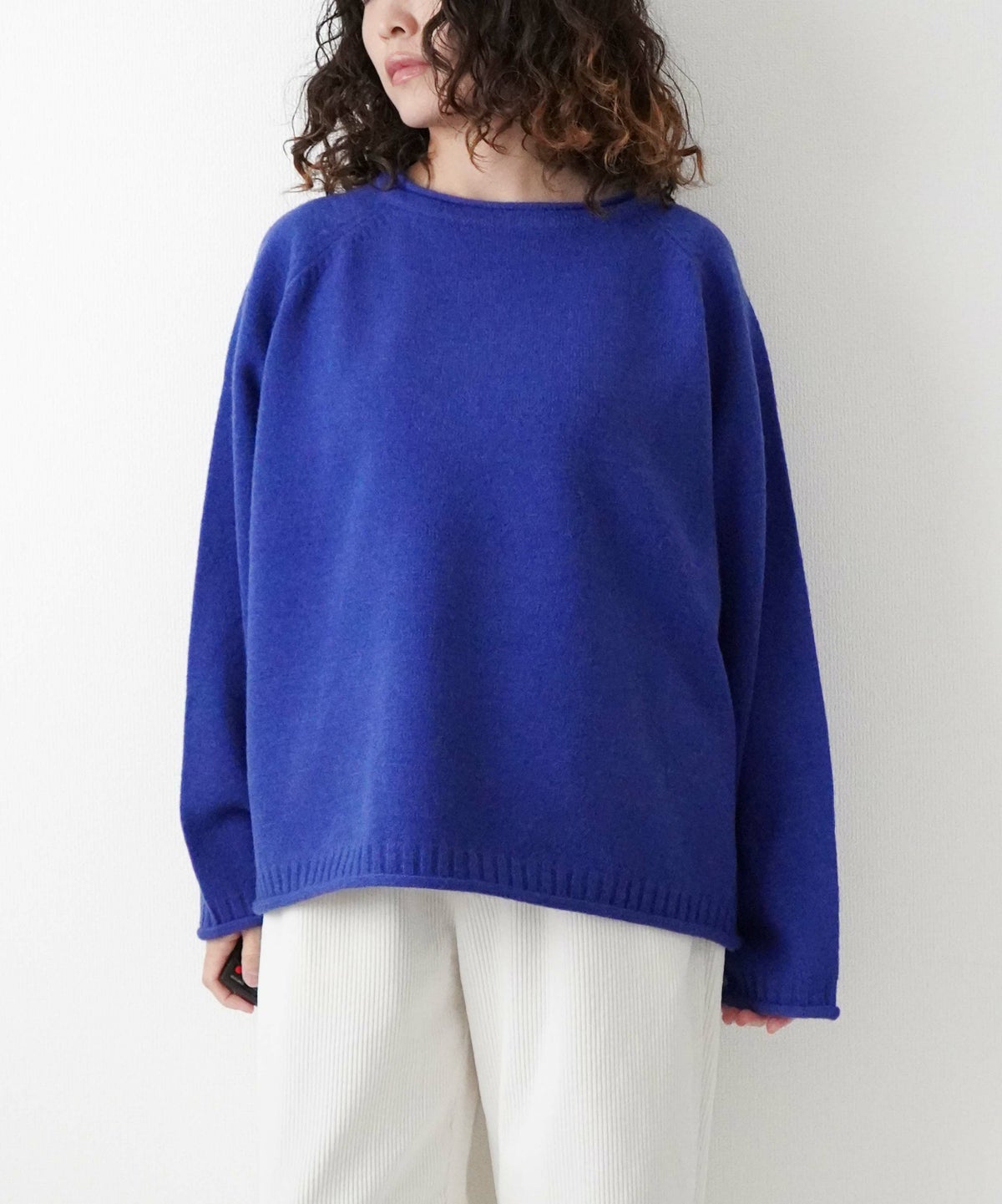 day standard｜ボートネックラグランニット [[10-01-57547]][D]