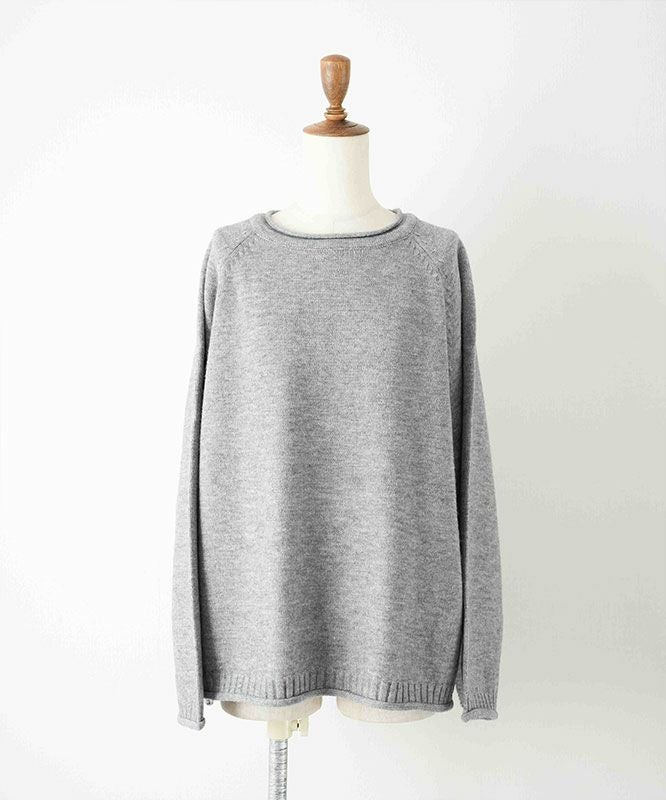 day standard｜ボートネックラグランニット [[10-01-57547]][D]