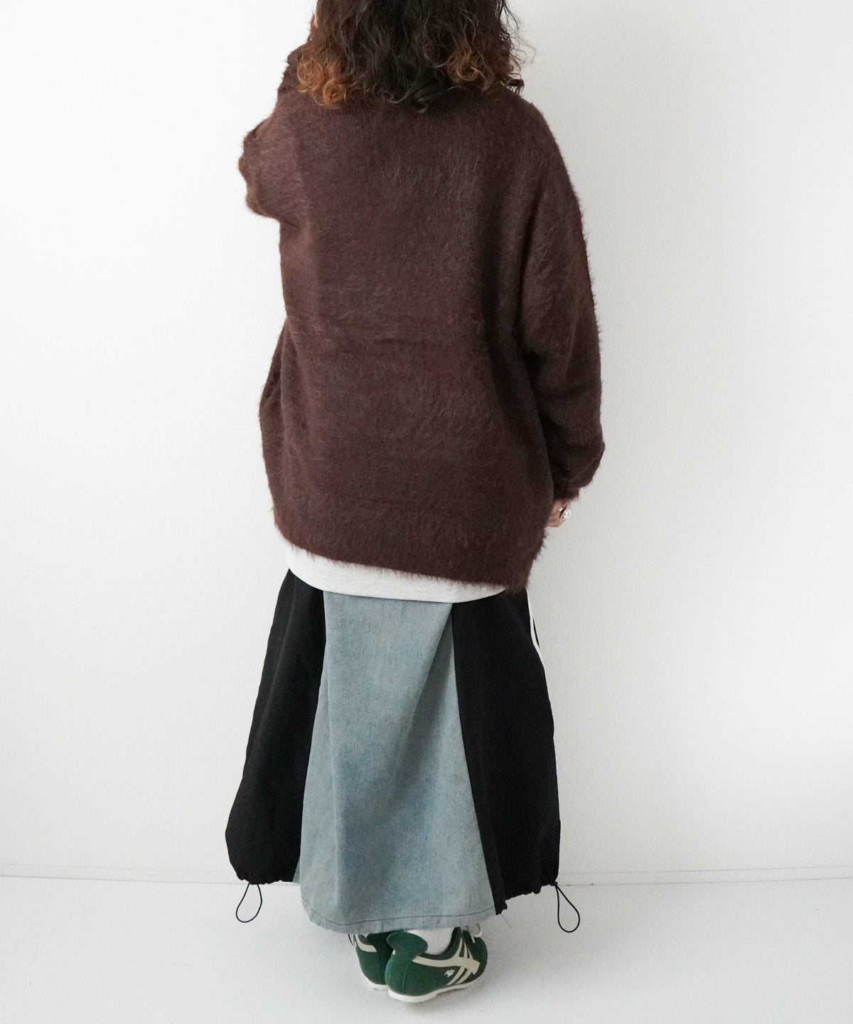 day standard｜シャギーニット　Vネックカーディガン [[251910]][D]