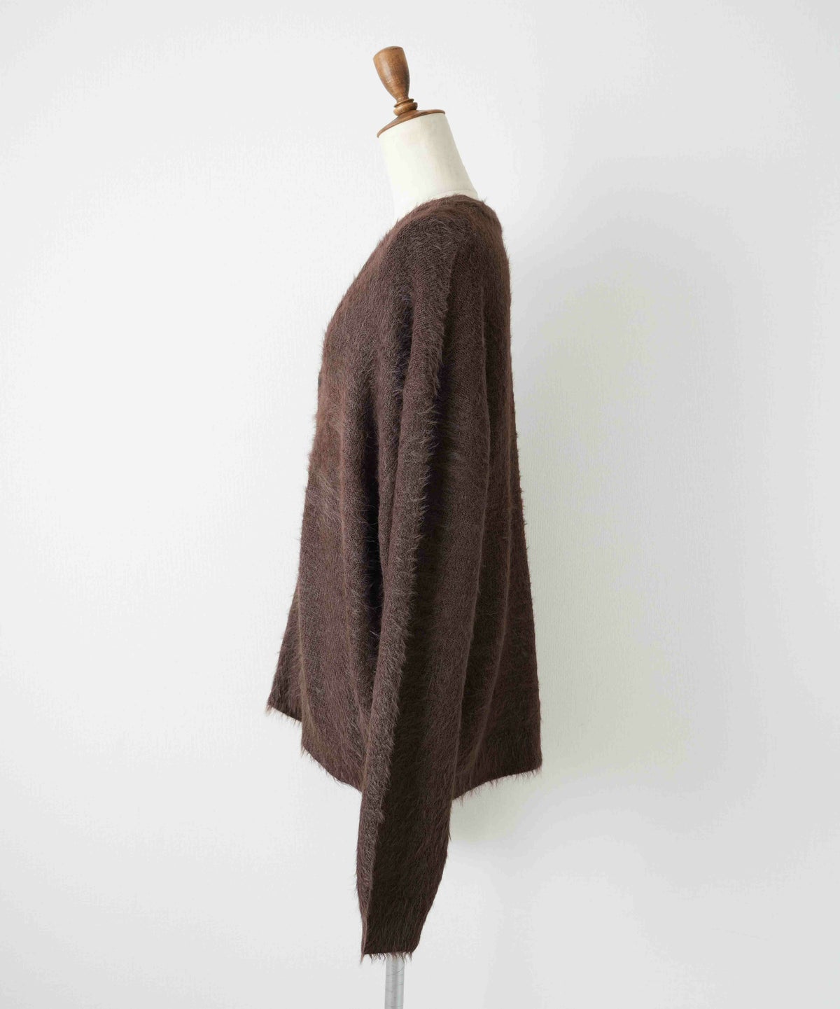 day standard｜シャギーニット　Vネックカーディガン [[251910]][D]