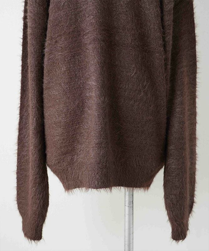 day standard｜シャギーニット　Vネックカーディガン [[251910]][D]