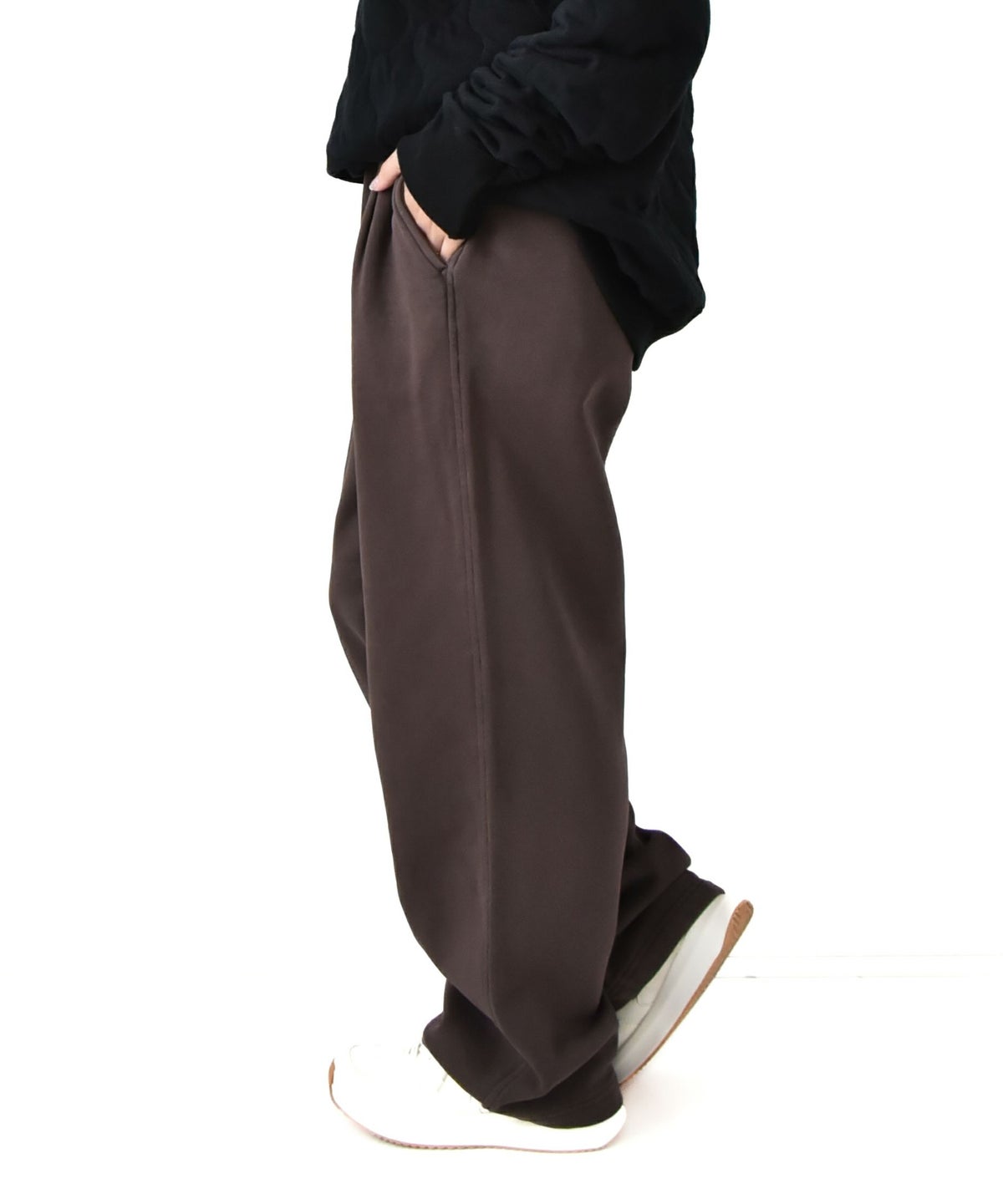 Audience｜ピグメント　ヘビー裏起毛(14オンス)2タックイージーワイドパンツ [[AUD3657]][D]