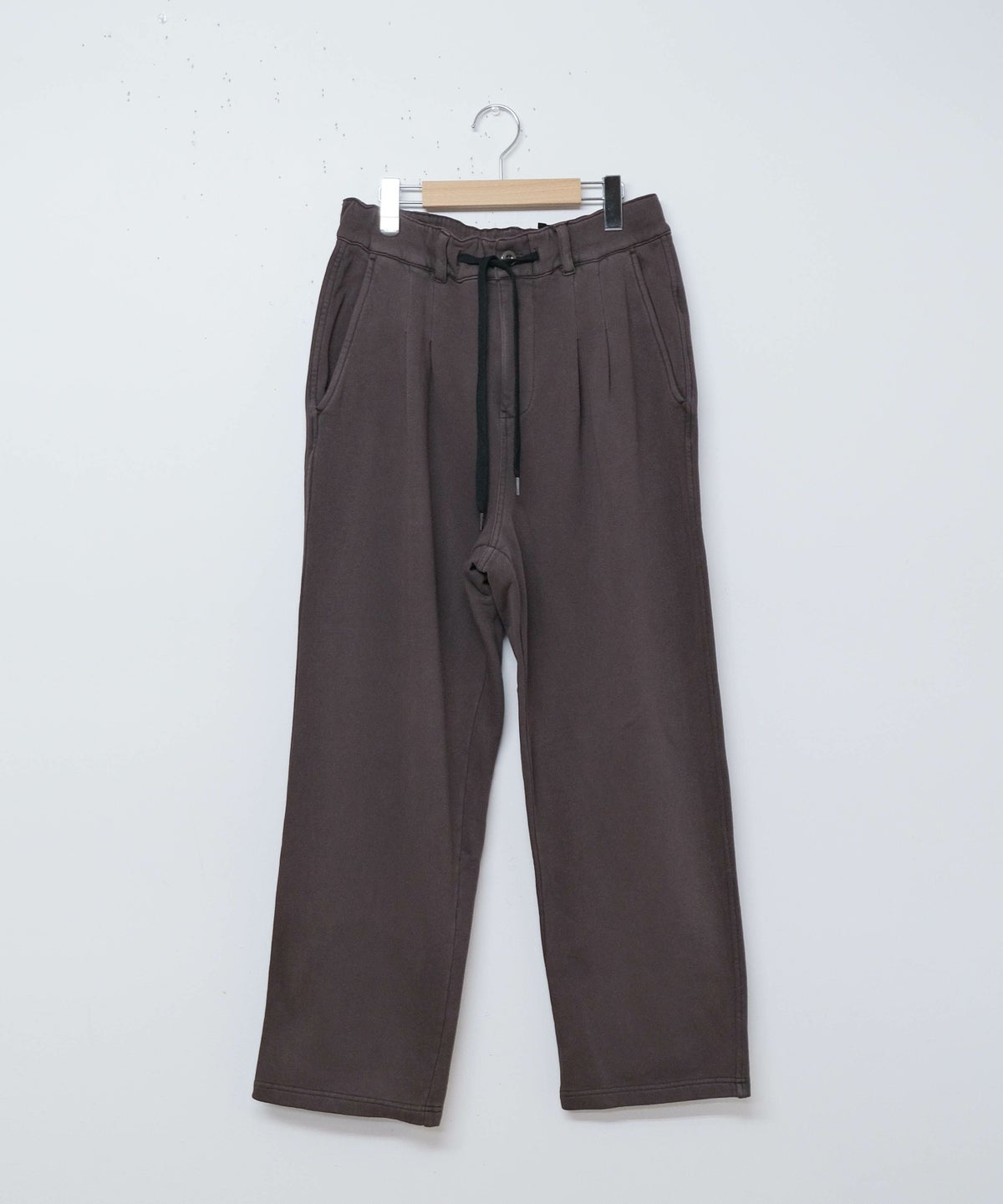 Audience｜ピグメント　ヘビー裏起毛(14オンス)2タックイージーワイドパンツ [[AUD3657]][D]