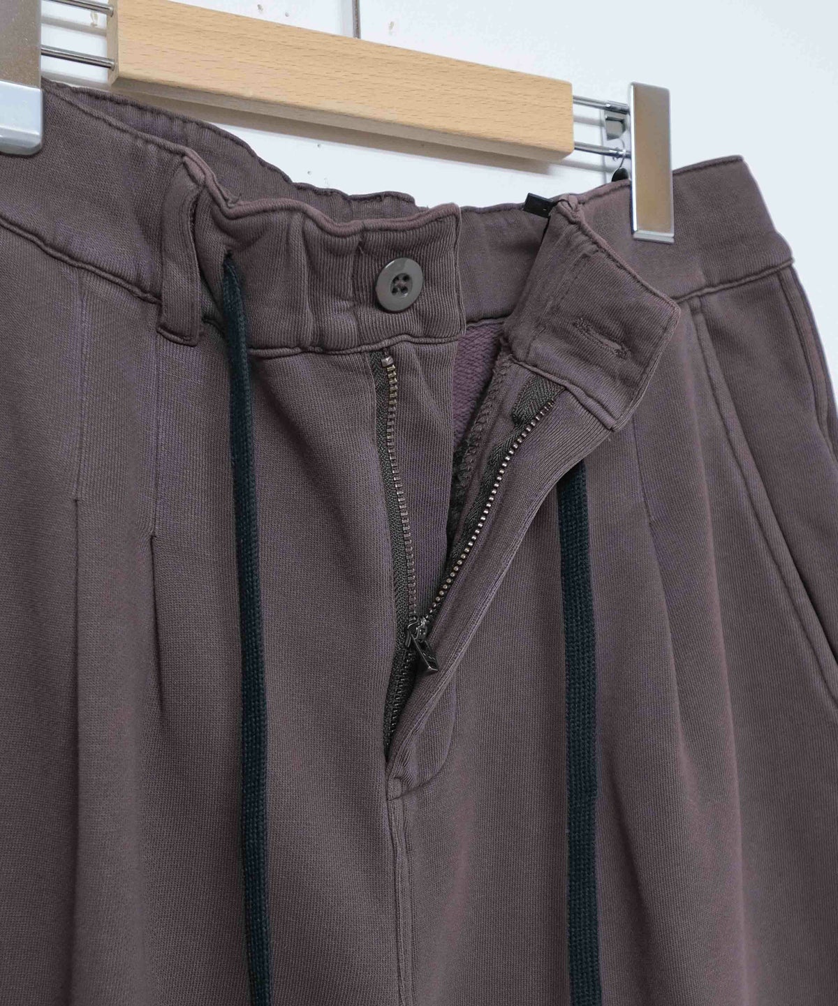 Audience｜ピグメント　ヘビー裏起毛(14オンス)2タックイージーワイドパンツ [[AUD3657]][D]