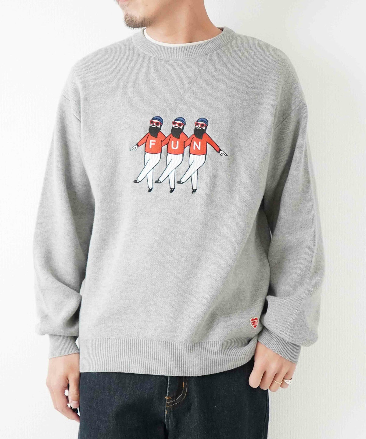 FUN｜OJISAN KNIT [[F-25057540]][D]