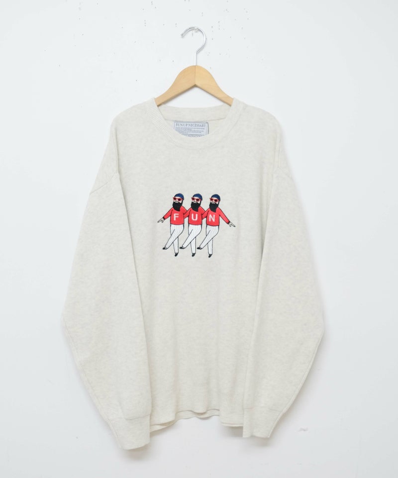 FUN｜OJISAN KNIT [[F-25057540]][D]