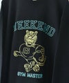 ジムマスター｜10.3oz WEEKEND 刺繍スウェットビッグTee [[G621782]][D]