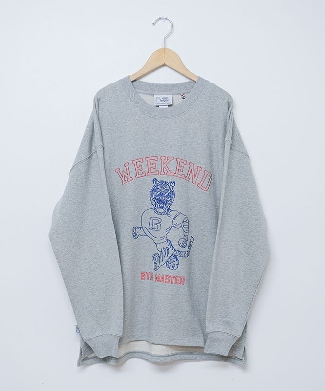 ジムマスター｜10.3oz WEEKEND 刺繍スウェットビッグTee [[G621782]][D]