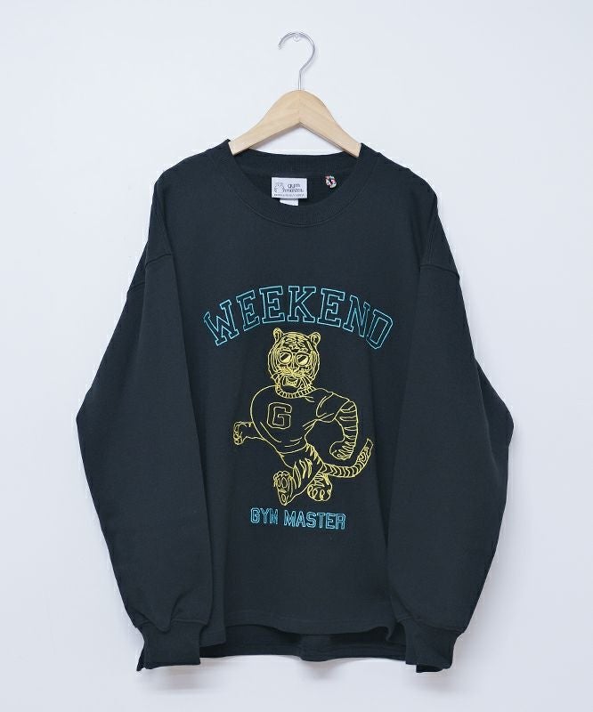 ジムマスター｜10.3oz WEEKEND 刺繍スウェットビッグTee [[G621782]][D]