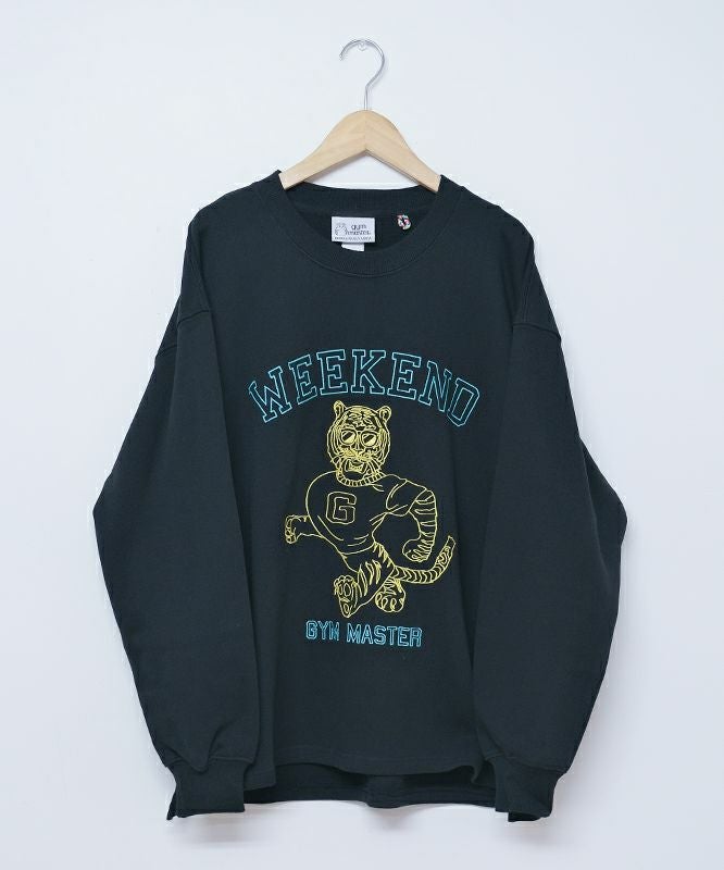 ジムマスター｜10.3oz WEEKEND 刺繍スウェットビッグTee [[G621782]][D]