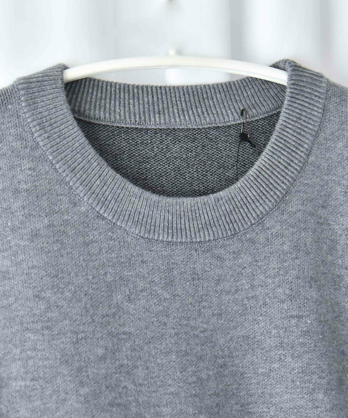 ジムマスター｜ジャガードニット　carefree smile クルーネック [[G621792]][D]