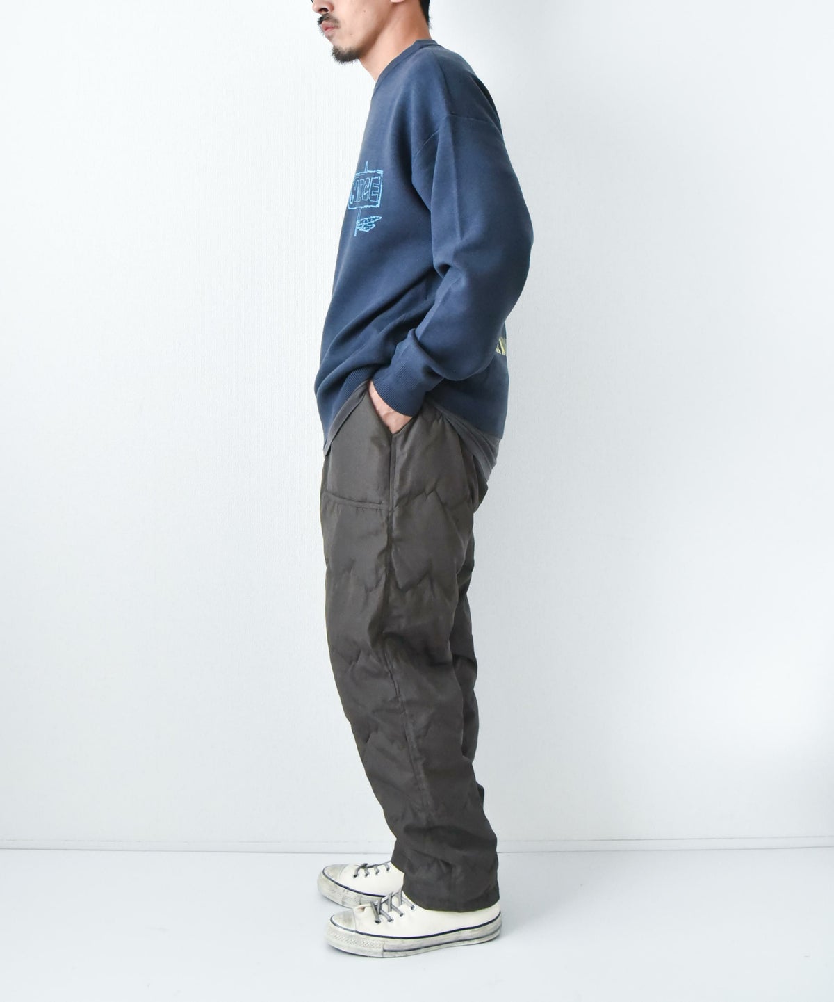 ジムマスター｜ジャガードニット　NICE クルーネック [[G621795]][D]