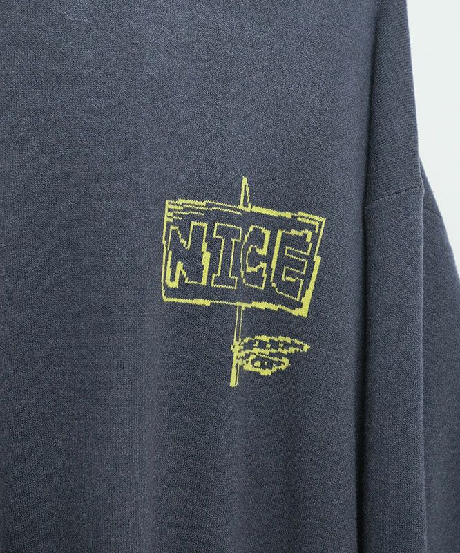 ジムマスター｜ジャガードニット　NICE クルーネック [[G621795]][D]