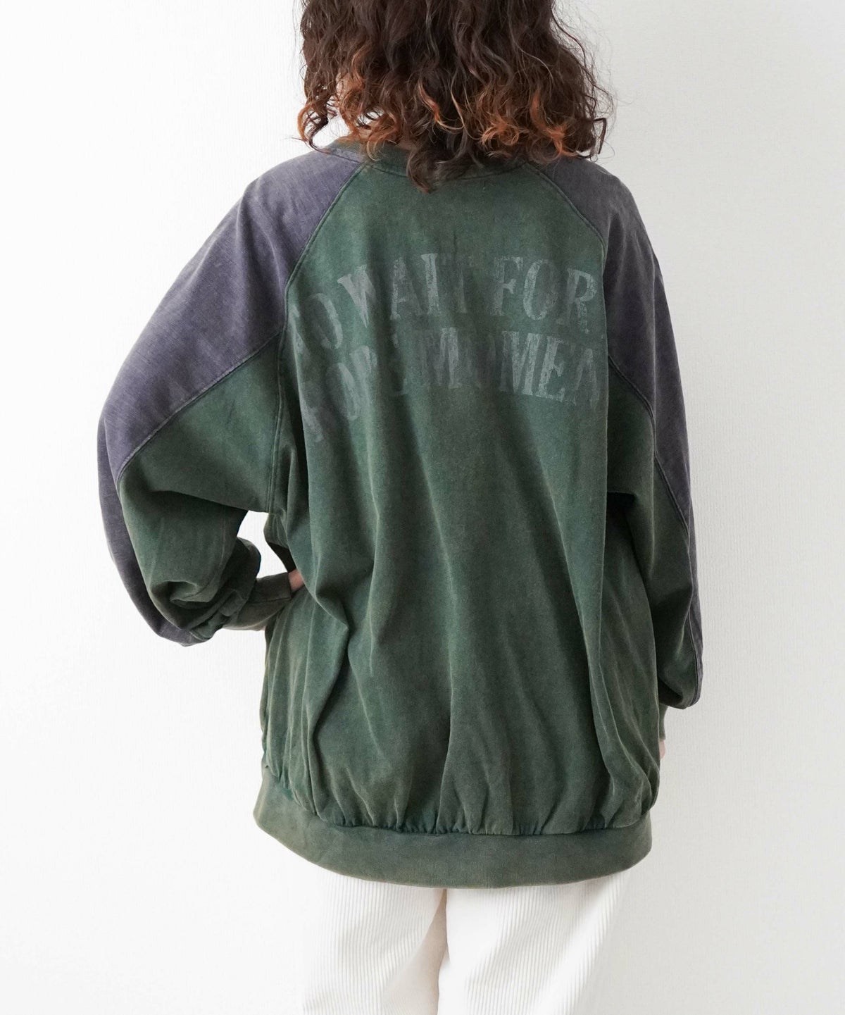 day standard｜スノーウォッシュ加工ハーフジッププルオーバー [[K53146-38]][D]