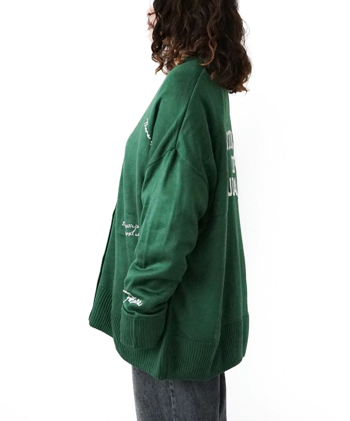 day standard｜ランダムロゴVカーデ [[B53053-28]][D]