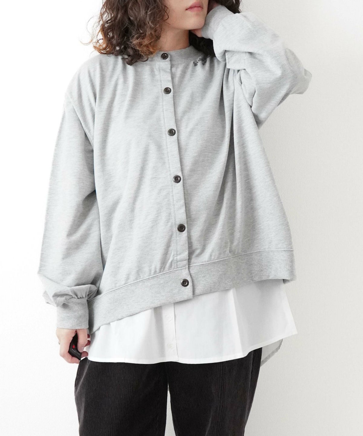 day standard｜2WAYカーデ(レイヤードロンTセット) [[K53060A-28]][D]