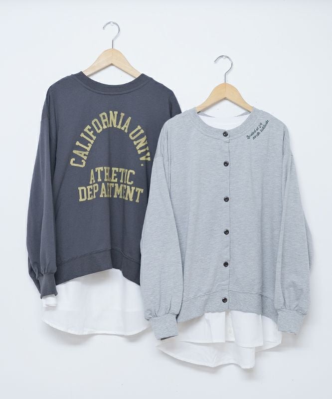 day standard｜2WAYカーデ(レイヤードロンTセット) [[K53060A-28]][D]