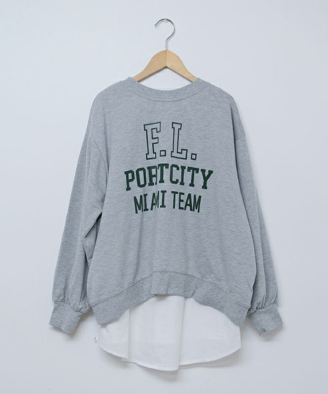 day standard｜2WAYカーデ(レイヤードロンTセット) [[K53060A-28]][D]day standard｜2WAYカーデ(レイヤードロンTセット) [[K53060A-28]][D]