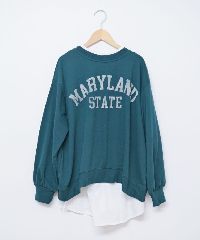 day standard｜2WAYカーデ(レイヤードロンTセット) [[K53060A-28]][D]