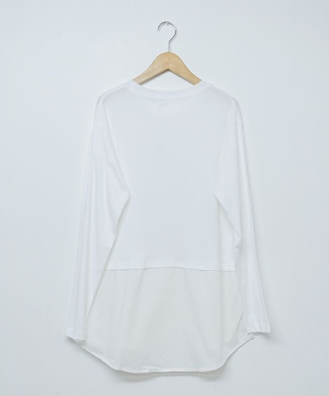 day standard｜2WAYカーデ(レイヤードロンTセット) [[K53060A-28]][D]