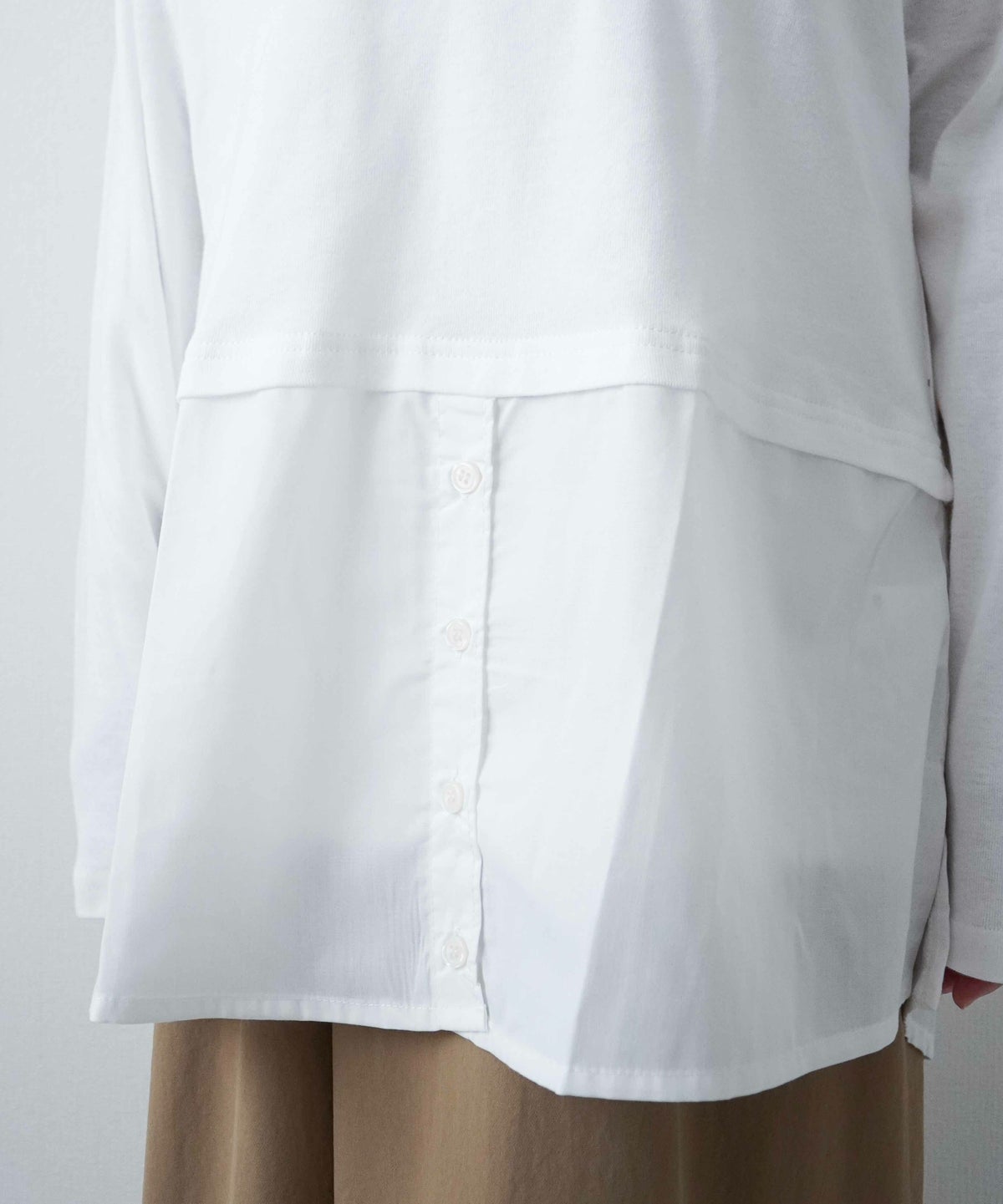 day standard｜2WAYカーデ(レイヤードロンTセット) [[K53060A-28]][D]