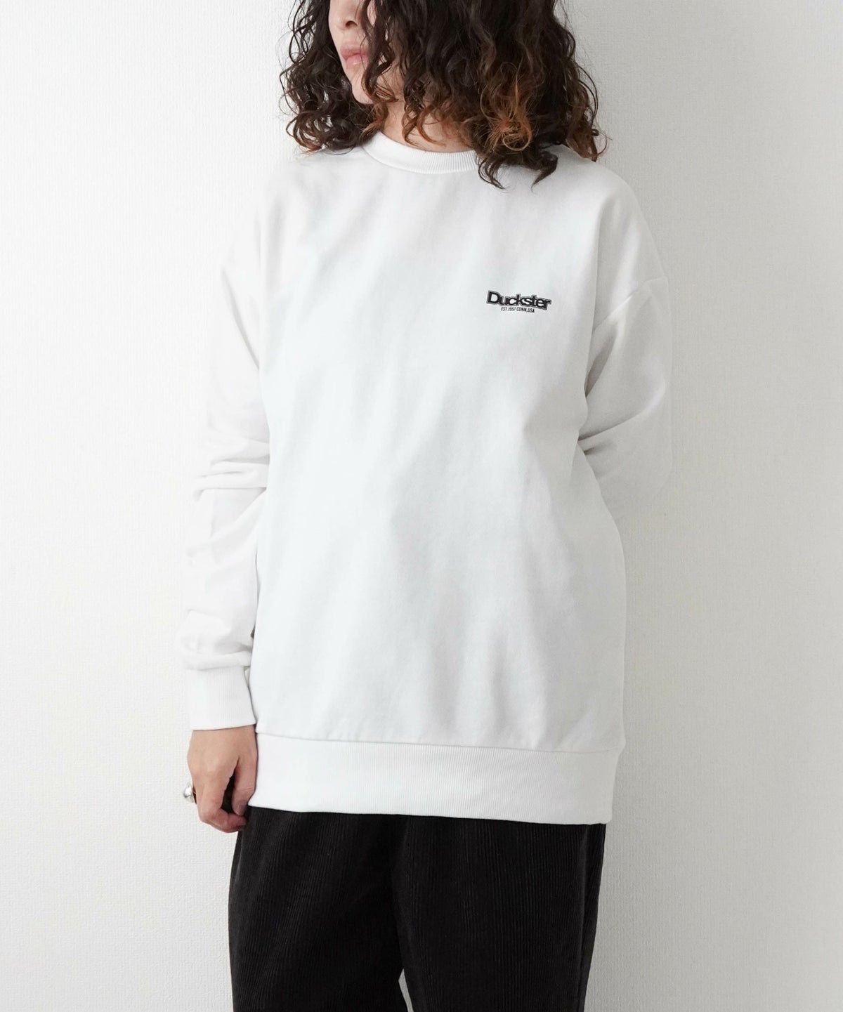 duckster｜別注　ホットドックおじさん　クルースウェット [[944901]][D]