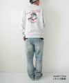 duckster｜別注　ホットドックおじさん　クルースウェット [[944901]][D]