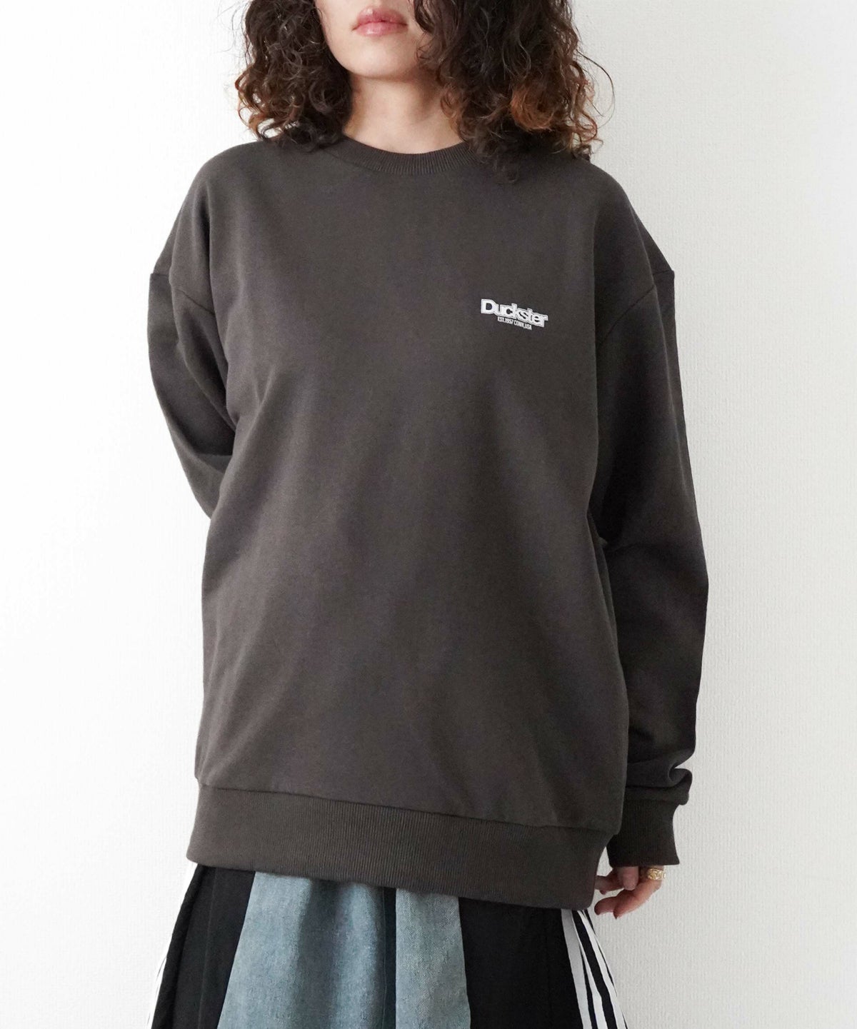 duckster｜別注　自転車おじさん　クルースウェット [[944903]][D]