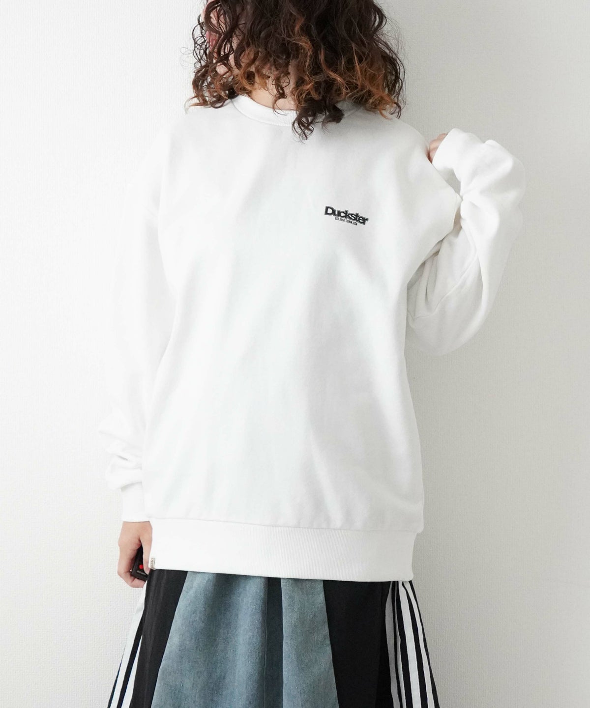 duckster｜別注　自転車おじさん　クルースウェット [[944903]][D]