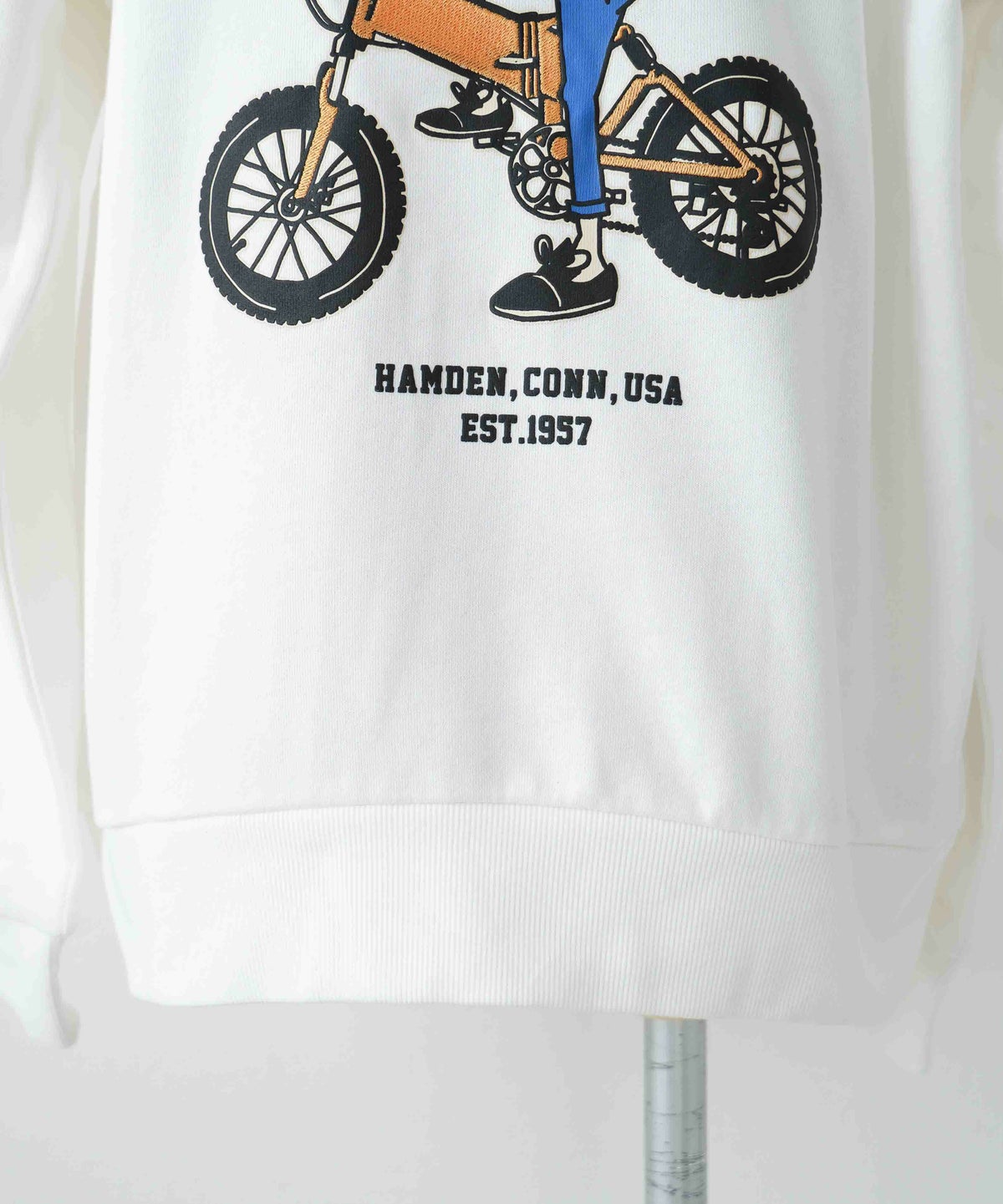 duckster｜別注　自転車おじさん　クルースウェット [[944903]][D]