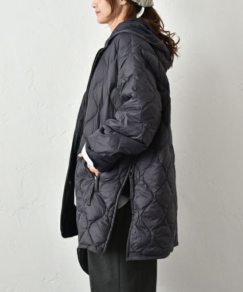 TAION｜ミリタリーWジップダウンジャケットパーカー [[TAION-M65LSZBML-1-PK]][C]