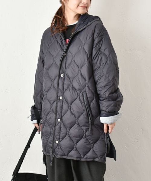 TAION｜ミリタリーWジップダウンジャケットパーカー [[TAION-M65LSZBML-1-PK]][C]